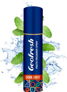 Geofresh Cool Mint Mouth Freshener, Instant Fresh Breath, Fights Odour & Supports Hygiene Spray