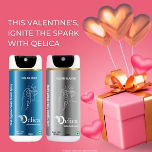 Qelica Love Special Men & Women Mouth Freshener Long-Lasting Kiss-Ready Breath Freshner Spray