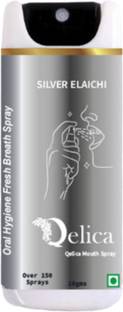 Qelica Instant Mouth Spray, Fresh Breath, Long Lasting, Bad Breath Remove, 150+ Spray