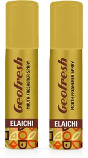 Geofresh Elaichi Mouth Freshener | Instant Fresh Breath | Fights Odour & Supports Hygiene Spray