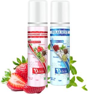 Qelica Ayurvedic Mouth Fresheners Spray For Kissing Bad Breath Men Women Combo Spray