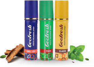 Geofresh Geofresh Mouth Spray Cool Mint + Elaichi + Paan Flavor ( 3 Pc x 15 gm ) Spray