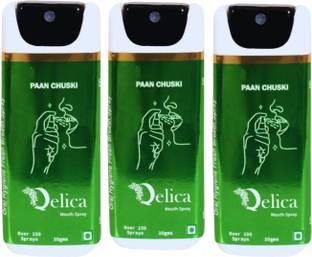 Qelica Instant Mouth Freshener Kissing Spray For Men and Women, Paan Chuski, Breath Spray