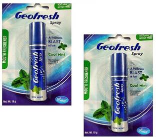 Leeford Cool Mint Mouth Freshener, Instant Fresh Breath, Fights Odour & Supports Hygiene Spray