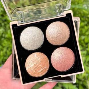 tanvi27 Best 4in1 Light Silky Touch Backed Highlighter Palette