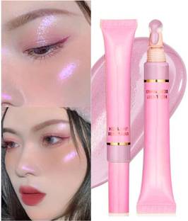 tanvi27 New Liquid Highlighter Makeup for Luminous Glow with Cushion Applicator
