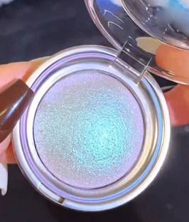 tanvi27 Pearly Shimmer Eyeshadow Face Contour Shiny Body Silver Blue Highlightr