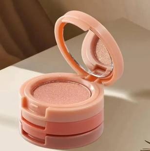 Emijun 3 in 1 Mini Blusher + Highlighter Eyeshadow Pallet