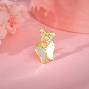 GIVA Golden Graceful Butterfly Brooch Brooch