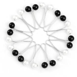 Nyamah sales Pearls Brooch Headscarf Burkha Hijab Pins, Safety pin Brooch Accessories Hair Claw