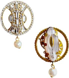 GG JEWELS SAREE BROACH Brooch