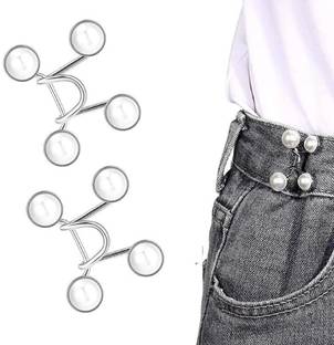 Rexmon Jeans Button Pins Waist Tightener 1 pair Brooch