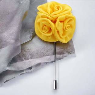 PELUCHE Tri Flower - Brooch / Lapel Pin for Men Brooch