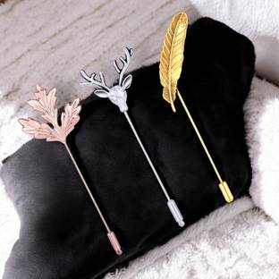 mahi Combo of Men's Brooch/Lapel Pin Brooch