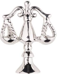 the tie hub Law weighing scale Silver Lapel Pins Brooch