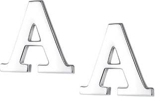 FURE A Initial Collar Pin Brooch