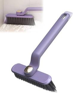 PILONG 360 Degree Grout Cleaner Brush, Deep Scrub Cleaning Tool Gap Brush Plastic Wet and Dry Brush