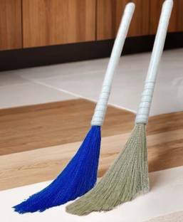 Xy Decor Washable Broom Plastic Broom. Folding Broom. Plastic Phool Jhadu Plastic Wet and Dry Broom
