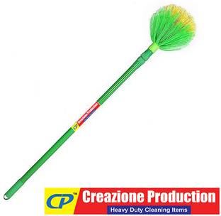 Creazione Production Jhul Jharu | Dust Cleaning Brush | Easy to clean ceiling Nylon Wet and Dry Brush