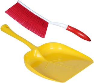 Europe Fashion Beauty Dustpan Set With Brush, Dust Collector Pan, Supadi, Broom With Dust Pan Plastic Wet and Dry Brush