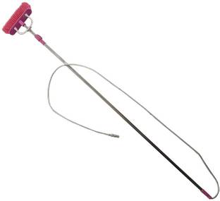 SOLAR UNIVERSE INDIA Solar Panel Cleaning Brush & Mop with long handle & water pipe connection Plastic Wet and Dry Brush