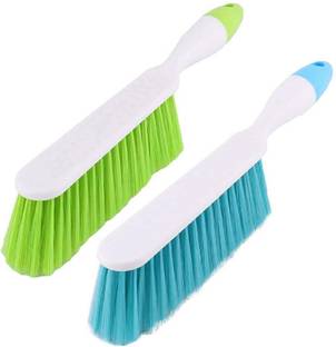 Trimurti Sofa, Car, Carpet window Cleaner hard bristles home dust Cleaning Brush(2) Nylon Wet and Dry Brush