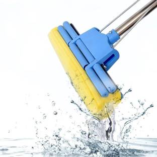Opulent Floor Cleaning Squeeze Mop Sponge Wet and Dry Broom