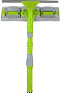 SHREE SANT ENTERPRISE 3in1 Window Glass Cleanig Wiper,Solar Panel Cleanig brush,Bathroom Cleaner Brush Microfibre Wet and Dry Brush