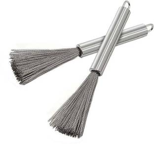 RBGIIT Steel Scrubbers for Cleaning Dishes, Kitchen Dishes Pots Pans Sink Cleaning K2 Strainer