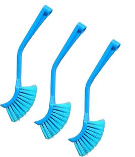 CRYZONE Wash basin and Sink cleaning Multipurpose Brush Plastic Wet and Dry Brush