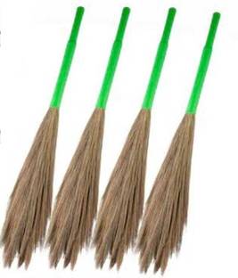 IHP Sturdy Bristles Suitable for Households, Offices and Commercial Spaces Cleaning Grass Dry Broom