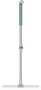 SHIGOSHREE 50-Inch Rotating Floor Squeegee Wiper with 180° Swivel Head for Bathroom Use Floor Wiper