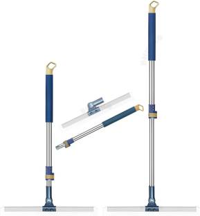 WITBER 2 in 1 Magic Broom Multifunction Floor Cleaner Silicone Floor Squeegee Silicone Wet and Dry Brush