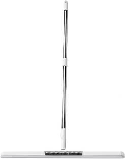 JHWOQU Multifunction floor scrub silicon wiper magic broom Scraper Scrubbing Squeegee Silicone Wet and Dry Brush