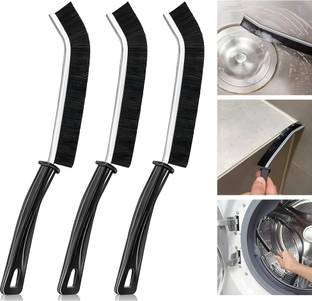 ZYRRISKO Gap Cleaning Brush Thin and Hard Bristles for kitchen bathroom toilet Microfibre Wet and Dry Brush