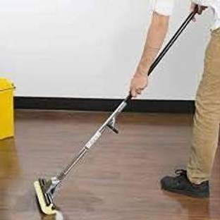 MAARUTII ENTERPRISE Tile Wood Bathroom Cleaning Brush Sponge Mop stick Sponge Wet and Dry Brush