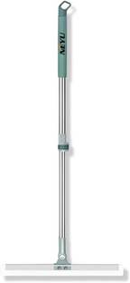 NEYU Multifunctional Magic Broom Sweeper, 180-Degree Rotatable Floor Cleaning Wiper, Microfibre, Plastic, Silicone Wet and Dry Broom