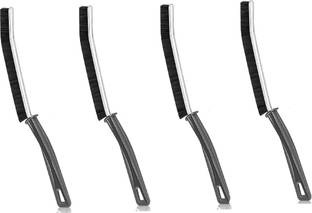 LATRICIAY 4-Pack Gap Cleaning Brush – Deep Cleaner for Tiles, Corners & Narrow Spaces Plastic Wet and Dry Brush
