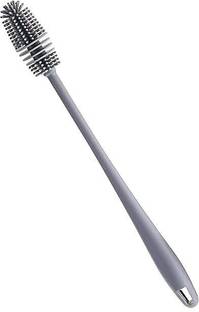 Pretty Look Silicone Bottle Cleaning Brush Long Handle Baby Bottle Brush Nipple Cleaner Silicone Wet and Dry Brush