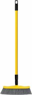 CLASSY TOUCH Brush with Long Handle - Extendable Telescopic Handle25.98 - 46.45”)Tile Brush Plastic Wet Broom
