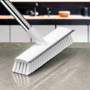 seox 2 in 1 Tiles Cleaning Brush Bathroom Floor , Bathroom Floor Cleaning Brush Plastic Wet and Dry Broom