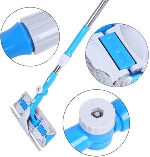 SHREE SANT ENTERPRISE 3in1 Mop Wiper for Floor,Bathroom,Windows,Glass Cleaner,Solar Panel Cleanr Brush Microfibre Wet and Dry Brush