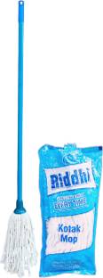 cleanex kotak mop durable, efficient cleaning mop/multiclor/ pack of 1 / Microfibre Wet and Dry Broom