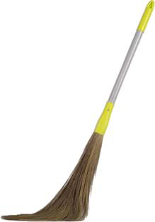 KALIAMMAL Nine Diamond Broom floor and ceiling cleaning broomstick, easy sweeping broom Grass Dry Broom