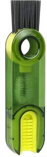 DIOXIT Multifunctional Plastic 3 in 1 Cleaning Brush Cleaner Tools Microfibre Wet and Dry Brush