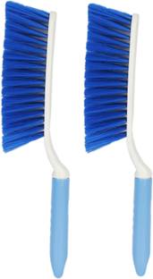 Priyankera Handle Smooth Bristle Carpet Cleaning Brush for Multi Purpose Use (Blue Colour) Plastic Wet and Dry Brush
