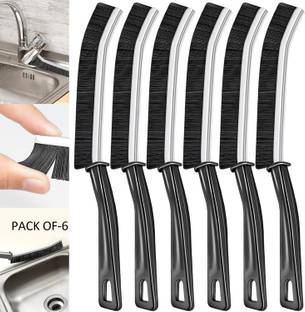MAHADEV Mini Gap Cleaning Brush Hard Bristle Gap Brush for Cleaning Multipurpose Microfibre Wet and Dry Brush