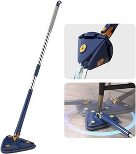 KESHAVART Squeezing Cleaning Mop Microfibre Wet and Dry Brush