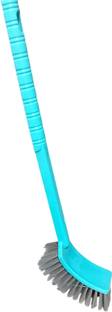 Robin Virgin Plastic Toilet Brush for indian&western toilet set of (1) Plastic Wet and Dry Brush