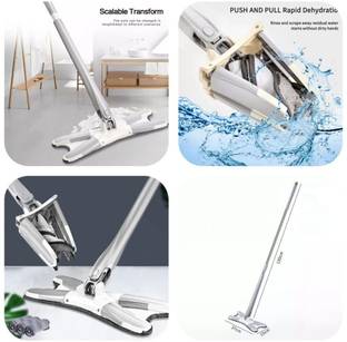ASHGUJ dust cleaning mop Wet and Dry Duster Set
